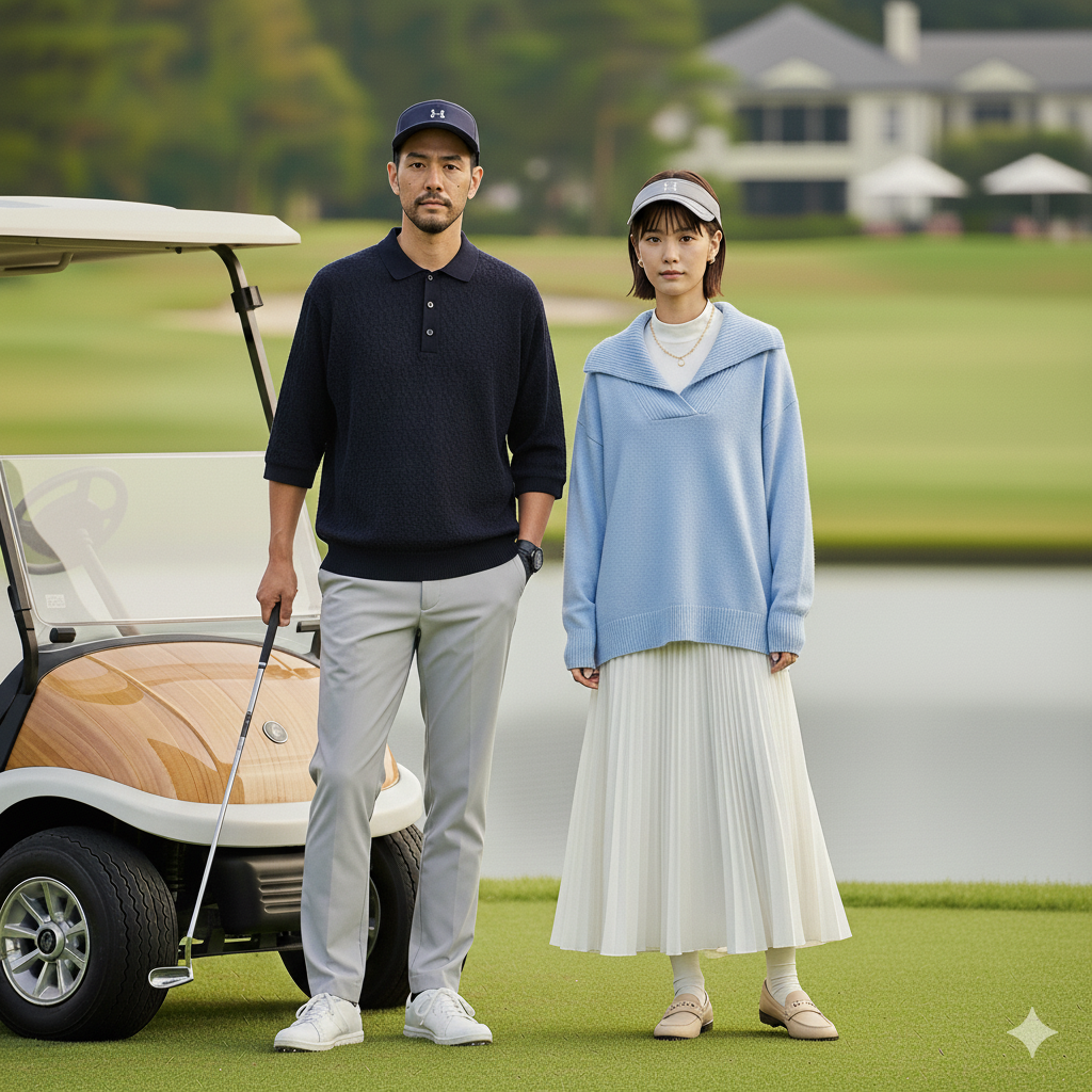 2025年最新！いま「いけてる」ゴルフファッション4選